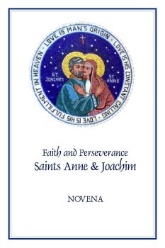 Prayer Card Novena: "Faith and Perseverance" - The Feast of Saints Ann and Joachim (Pack of 100)