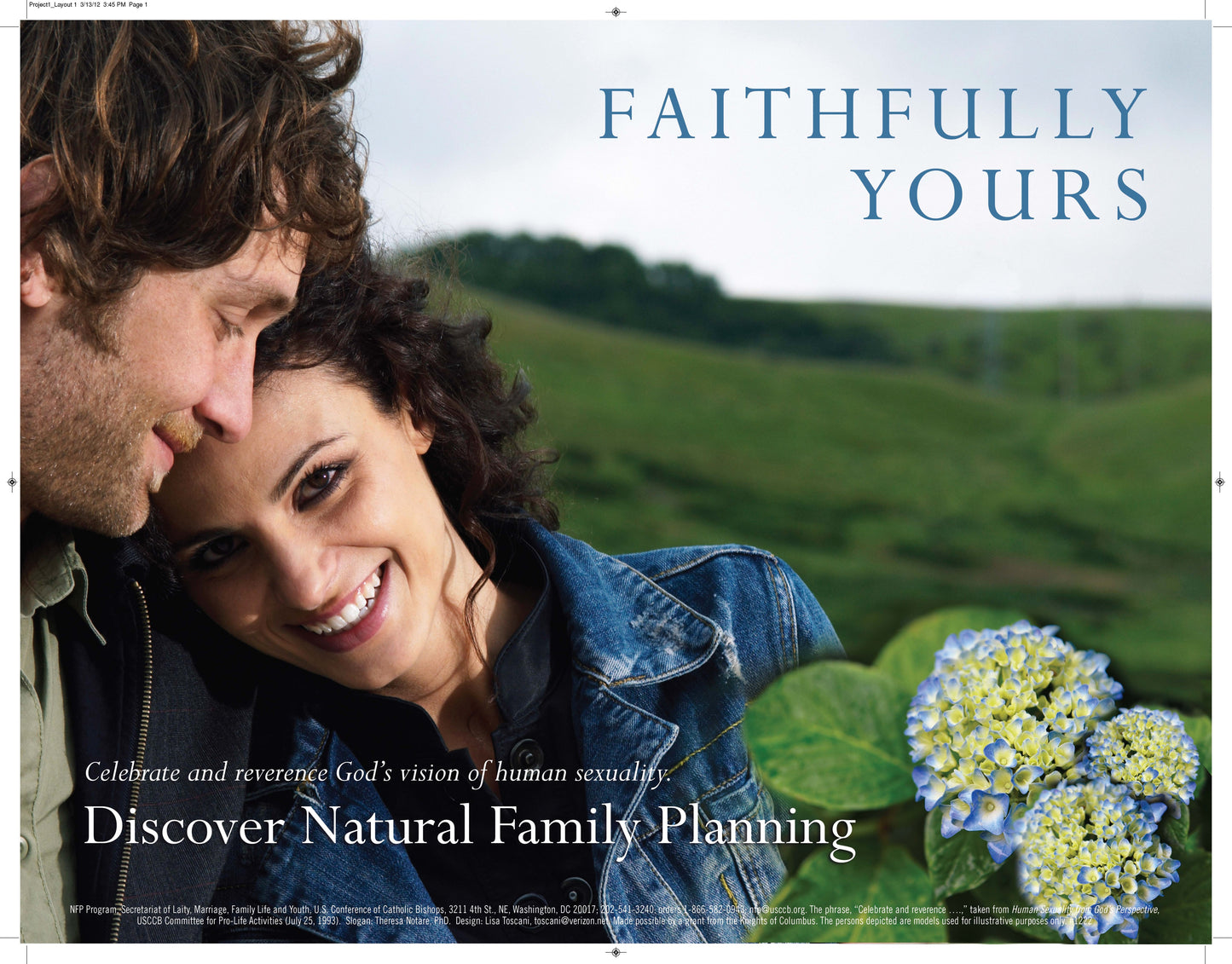 NFP Week Poster - 2012: "Faithfully Yours" (Folded)