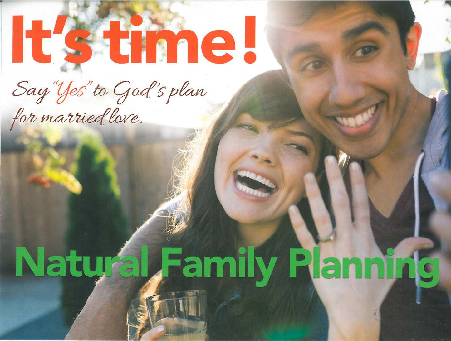 NFP Week Postcard - 2017: "It's time!" (Pack of 10)
