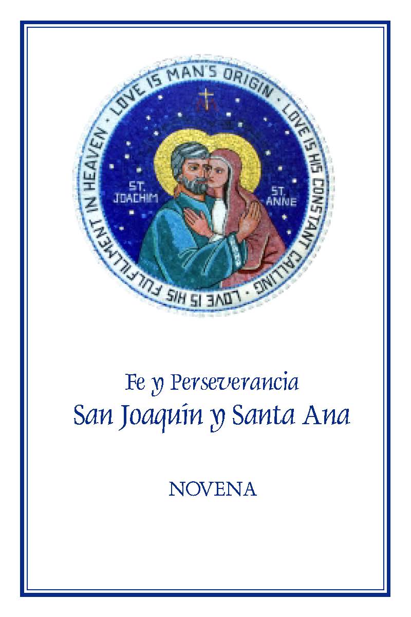 Prayer Card Novena: "Faith and Perseverance" - The Feast of Saints Ann and Joachim (Pack of 100)