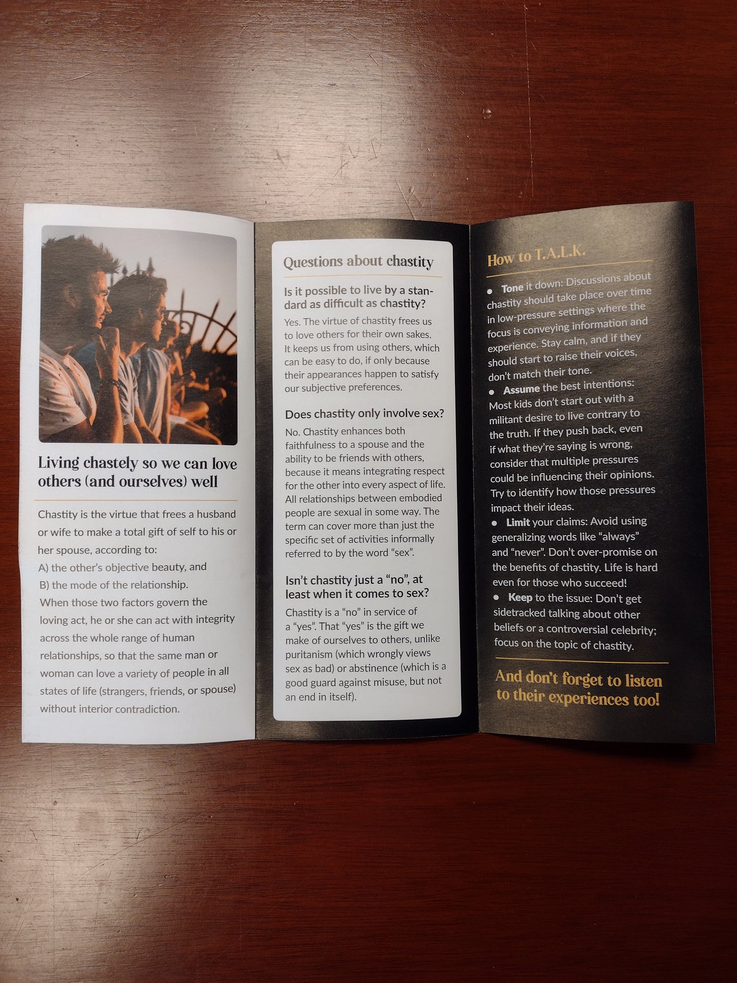 Brochure: Chastity for Parents (Pack of 25)