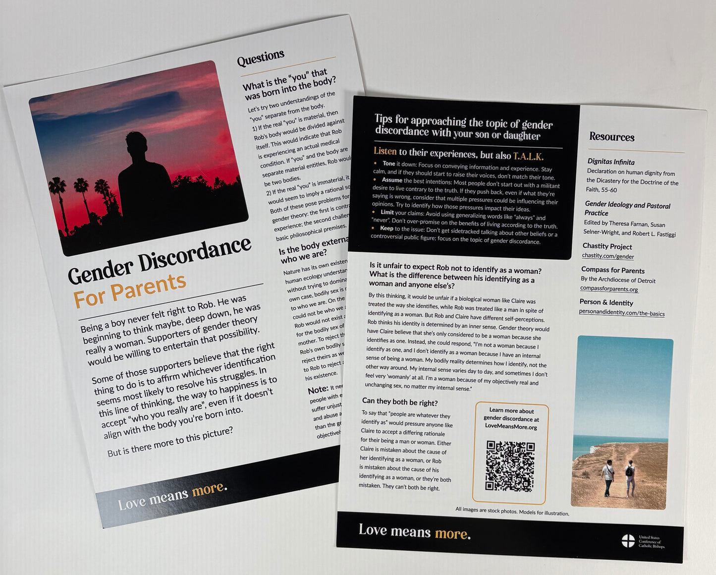 Gender Discordance for Parents Info Sheet (Pack of 25)