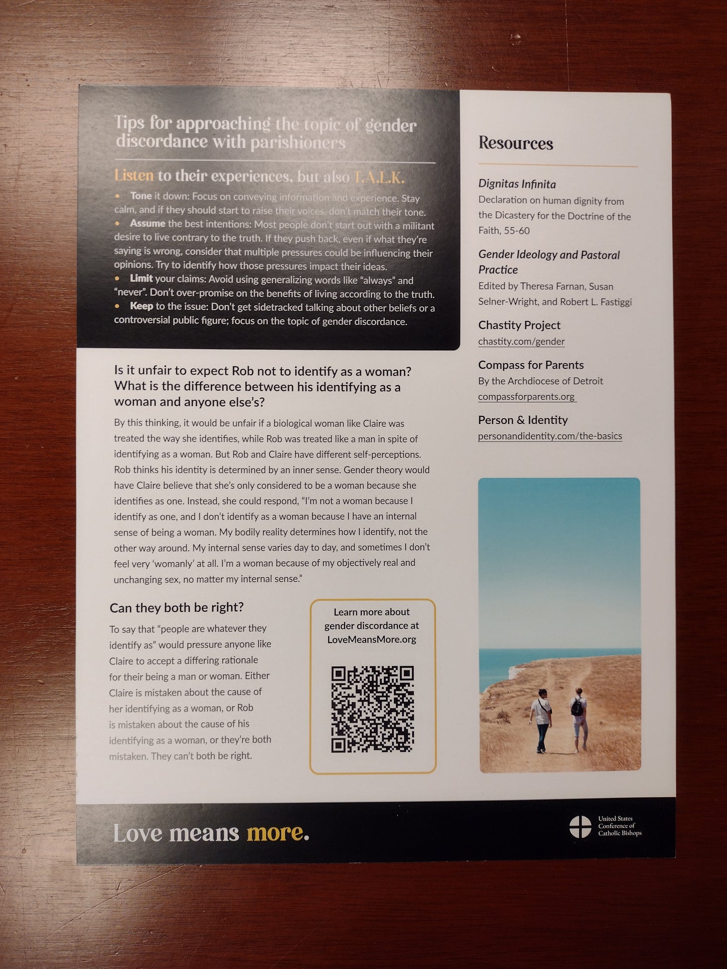 Gender Discordance for Pastors Info Sheet (Pack of 25)