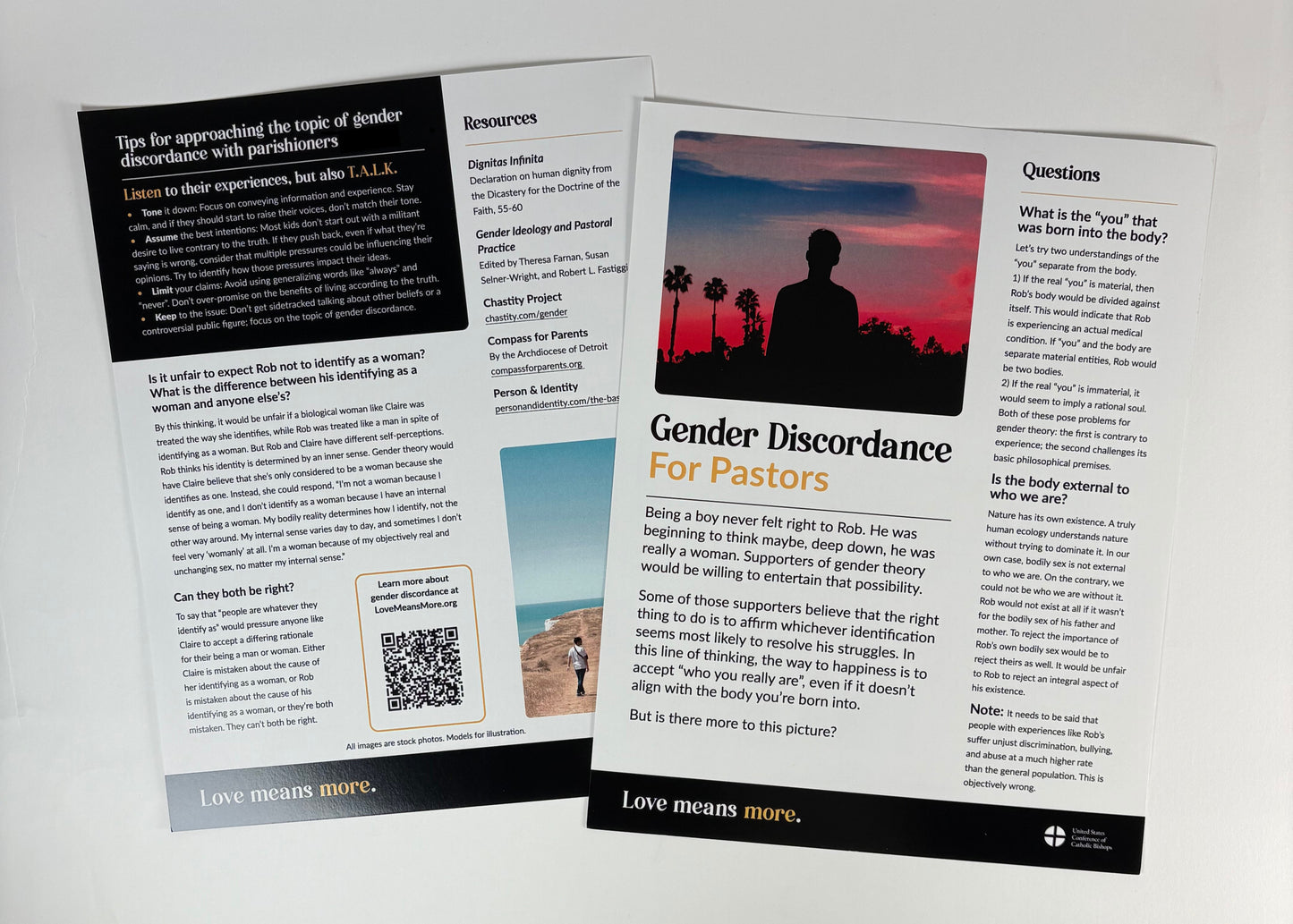 Gender Discordance for Pastors Info Sheet (Pack of 25)