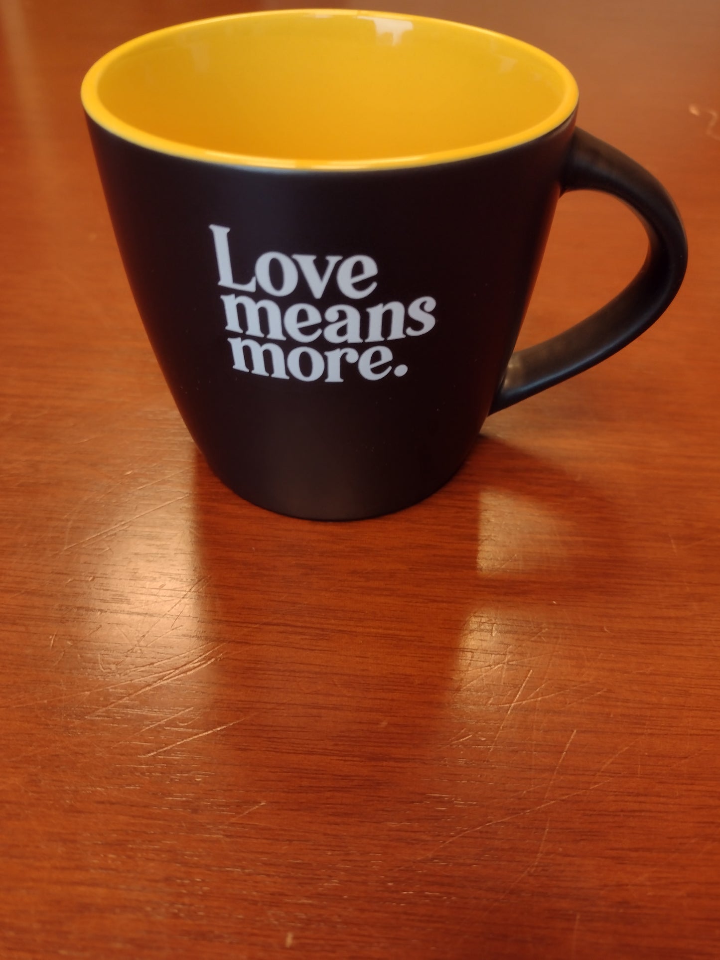 Love Means More Mug