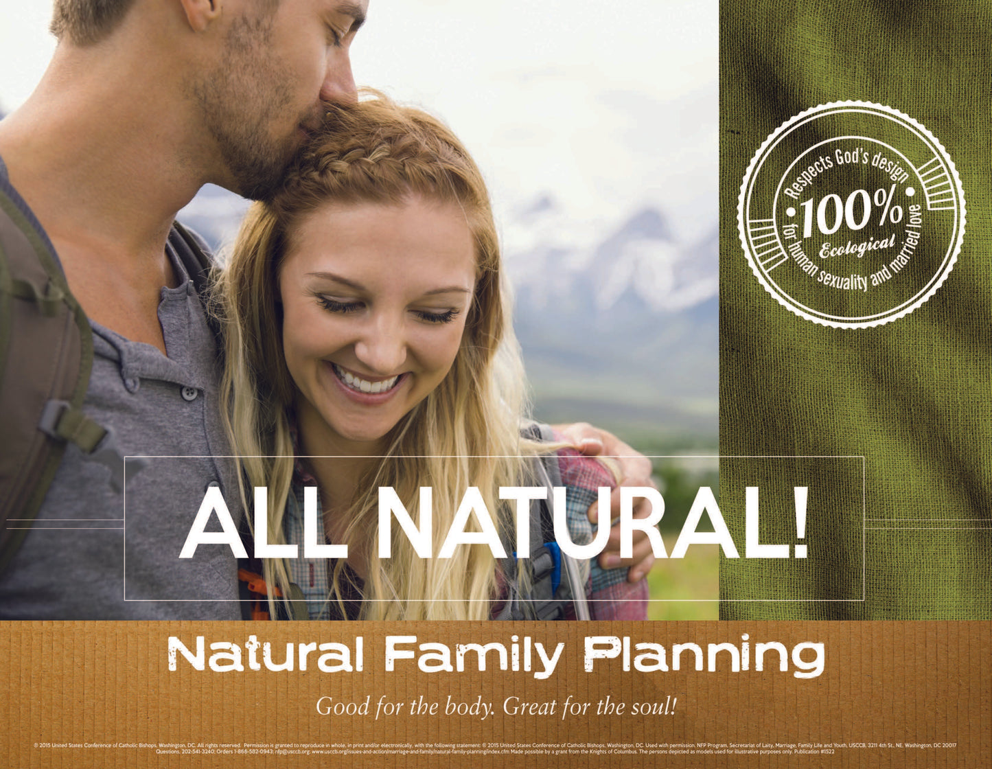 NFP Week Poster - 2015: "All Natural! Good for the Body, Great for the Soul!"