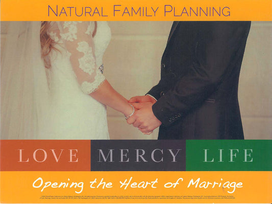 NFP Week Postcard - 2016: "Love Mercy Life" (Pack of 10)