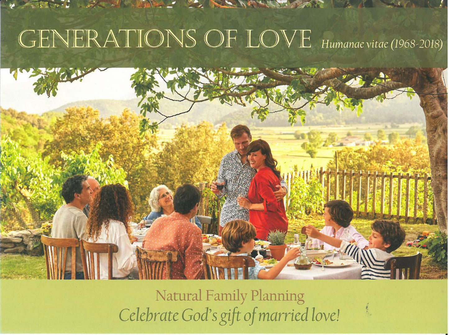 NFP Week Postcard - 2018: "Generations of Love" (Pack of 10)