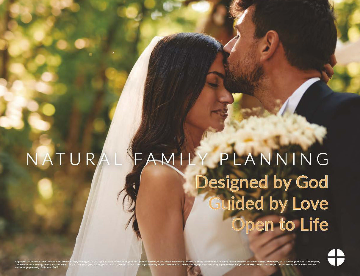 NFP Week Postcard - 2026: "Designed by God, Guided by Love, Open to Life" (Pack of 10)